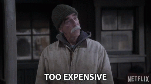 Too Expensive Costs Too Much GIF - Too Expensive Costs Too Much Too Much Money GIFs