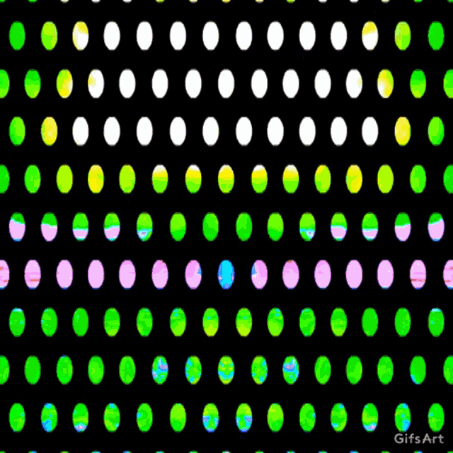 a black background with purple and yellow polka dots and the word lifesoft at the bottom