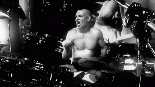 Drumming Adrian Young GIF - Drumming Adrian Young No Doubt GIFs