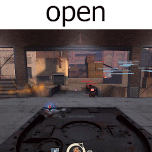 a screenshot of a video game called open