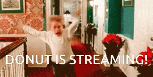 Donut Streaming Excited GIF - Donut Streaming Excited Happy GIFs