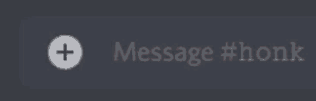 a gray background with a message #honk written on it