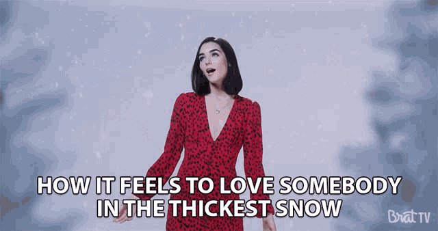 How It Feels To Love Somebody In The Thickest Snow Love GIF - How It Feels To Love Somebody In The Thickest Snow Love Good And Bad GIFs