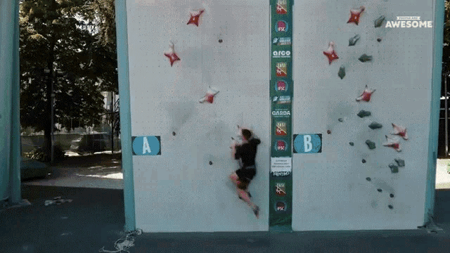 Climbing People Are Awesome GIF - Climbing People Are Awesome Boudering GIFs