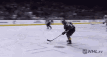 a hockey game is being played on nhl tv