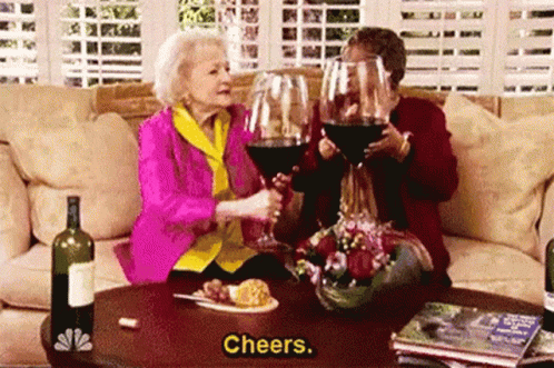 Yes Cheers GIF - Yes Cheers Old GIFs