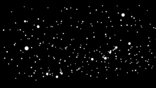 a black background with a lot of white dots on it