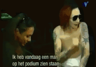 Sexy And I Know It GIF - Marilyn Manson Interview Im Sexy And I Know It GIFs