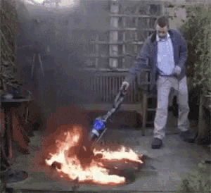 Putting Out Fire Vacuum Fire GIF - Putting Out Fire Vacuum Fire Fire GIFs