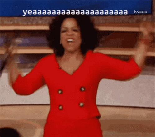 Yeaaa Boi Scream GIF - Yeaaa Boi Scream Oprah Winfrey GIFs