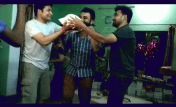 Cake On Face Party GIF