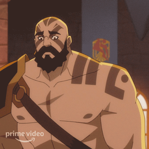 Surprised Grog Strongjaw GIF - Surprised Grog Strongjaw The Legend Of Vox Machina GIFs