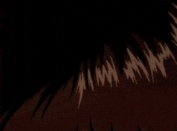 a close up of a person 's face with their eyes closed and a black background .