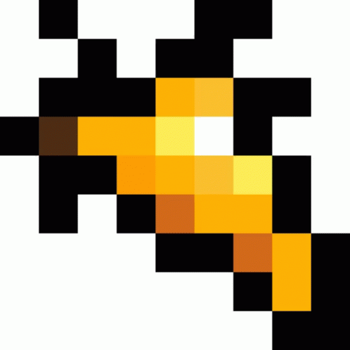 Golden Carrot Pixel Art GIF - Golden Carrot Pixel Art Pixel Carrot GIFs