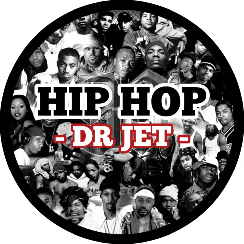 a collage of hip hop artists with the words hip hop dr jet on the bottom
