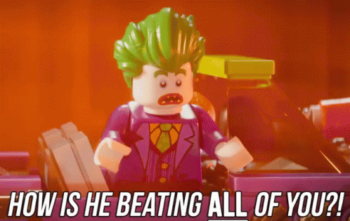 How Is He Beating All Of You? GIF - Lego Batman Lego Batman Movie Beating GIFs