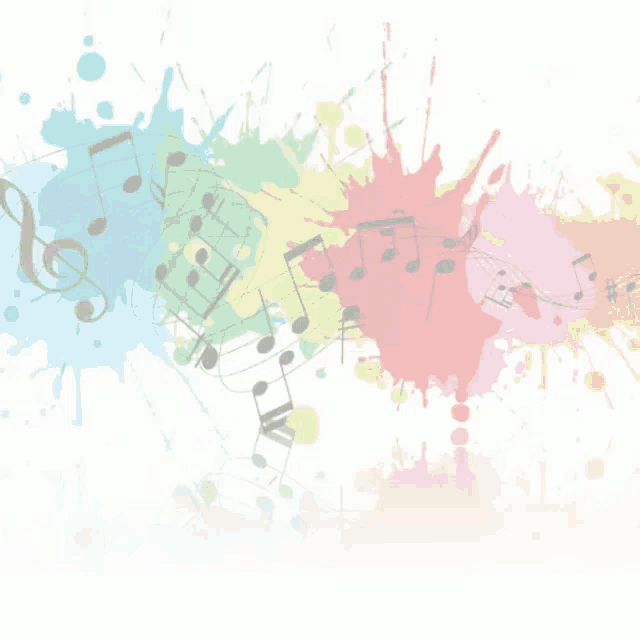 a colorful background with a microphone and the word titulo