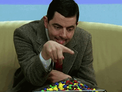 Mr Bean Candy GIF - Mr Bean Candy Choosing GIFs