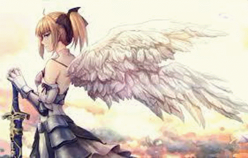 Brave Warrior Angel Check GIF - Brave Warrior Angel Check GIFs