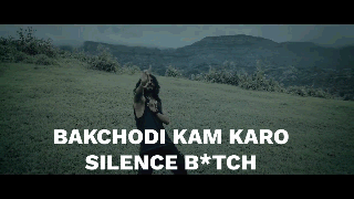 Bakchodi Kam Karo Silence Bitch GIF - Bakchodi Kam Karo Silence Bitch Emiway Bantai Jawaab De GIFs