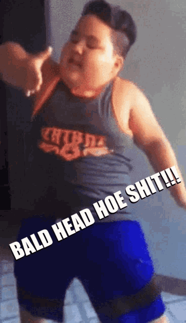 Bald Hoe GIF - Bald Hoe Bald Head GIFs