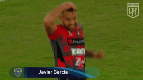 Javier Garcia Boca GIF - Javier Garcia Boca Liga Profesional De Futbol De La Afa GIFs