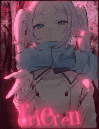 a girl with pigtails is wearing a scarf around her neck and giving a peace sign .