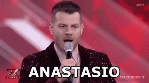 X Factor Anastasio Vincitore Festa Ultima Puntata GIF - X Factor Anastasio Winner GIFs