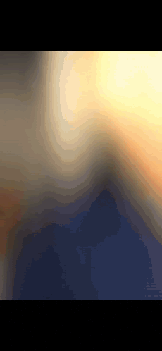 a computer generated image of a sunset with mountains in the distance