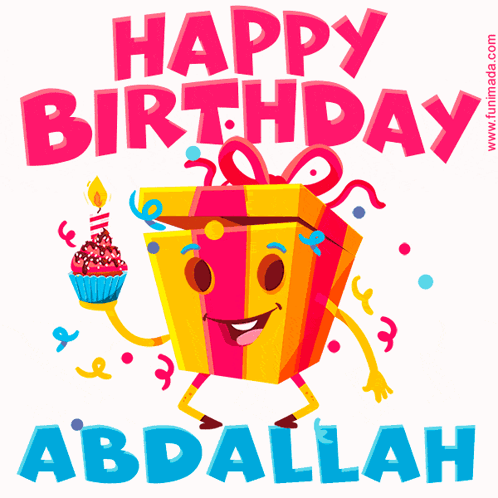 Happy Birthday Abdallah GIF - Happy Birthday Abdallah Spencer GIFs