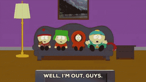 Im Out South Park GIF - Im Out South Park Good Bye GIFs