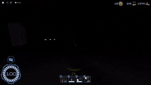 a screenshot of a video game with a keycar icon