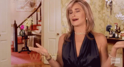 Whatever GIF - Realhousewives Of New York Whatever Idc GIFs