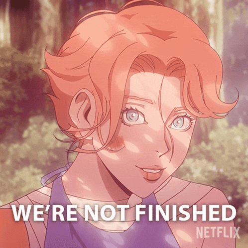 Were Not Finished Sypha Belnades GIF - Were Not Finished Sypha Belnades Castlevania GIFs