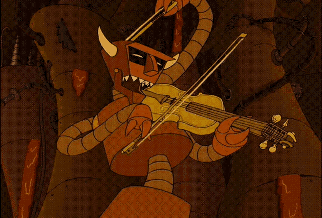 Evil Fiddler GIF
