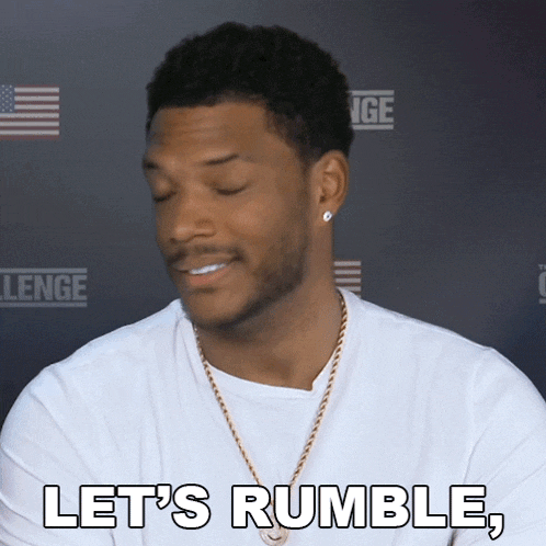Let'S Rumble Baby Theo Campbell GIF - Let'S Rumble Baby Theo Campbell The Challenge World Championship GIFs