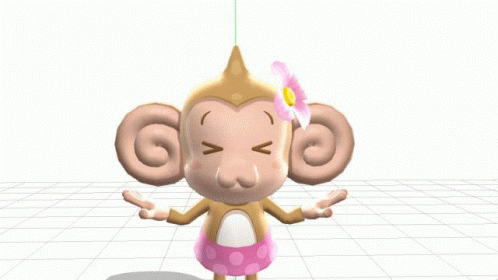 Super Monkey Ball Meemee GIF - Super Monkey Ball Meemee Hips GIFs