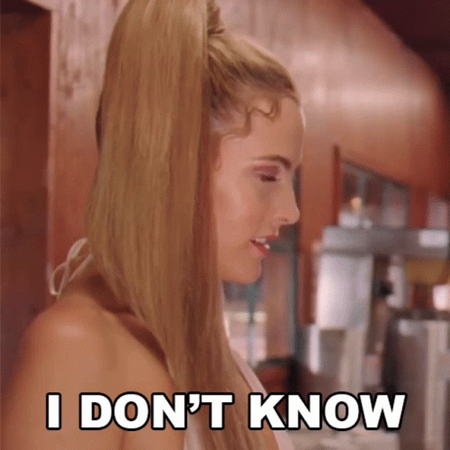 I Dont Know Stefani GIF - I Dont Know Stefani Riley Keough GIFs
