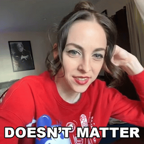 Doesnt Matter Cameo GIF - Doesnt Matter Cameo Not Important GIFs