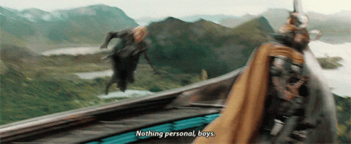 Nothing Personal Nothing Personal Boys GIF - Nothing Personal Nothing Personal Boys Fandral GIFs
