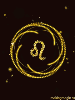 the letter l is in a gold circle