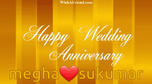 Happy Wedding Anniversary Love GIF - Happy Wedding Anniversary Love Anniversary GIFs