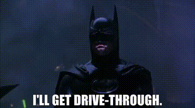Batman Forever Ill Get Drive Through GIF - Batman Forever Ill Get Drive Through Drive Through GIFs