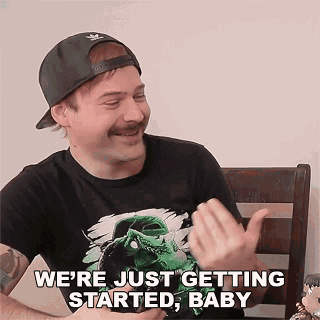 Were Just Getting Started Baby Jared Dines GIF - Were Just Getting Started Baby Jared Dines Its Only The Beginning GIFs