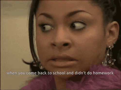 Nervous When You Come Back To School GIF - Nervous When You Come Back To School Didnt Do Homework GIFs