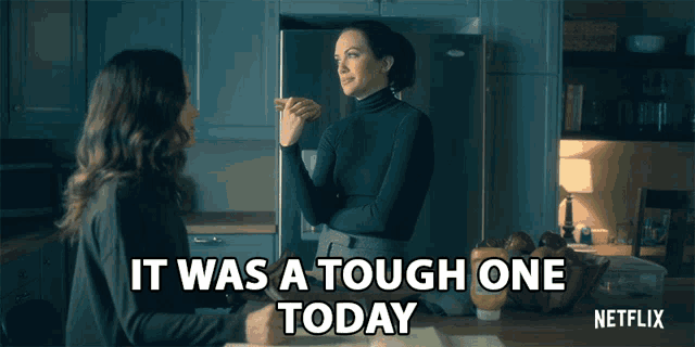 It Was A Tough One Today Kate Siegel GIF - It Was A Tough One Today Kate Siegel Theodora Crain GIFs