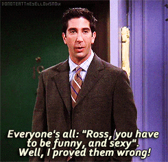a man in a suit and tie says everyone 's all