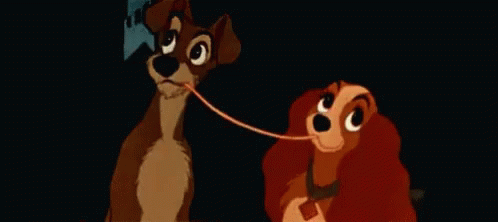 Valentines Happy Day GIF - Valentines Happy Day Lady And The Tramp GIFs