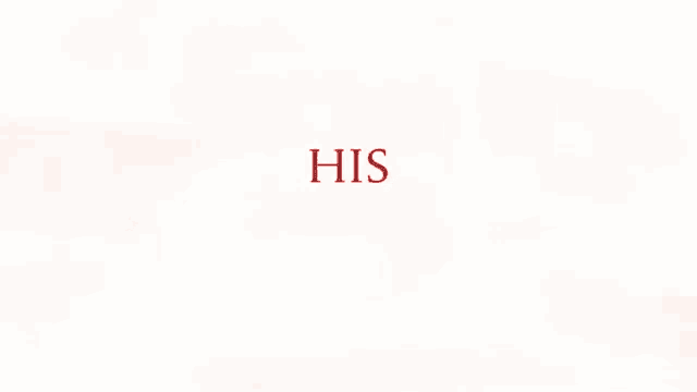 a white background with a red stain that says " his prey "
