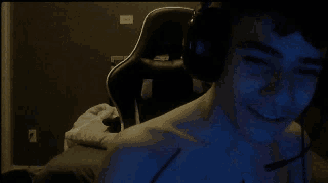 a man wearing sunglasses and headphones with the words hey ladies above him
